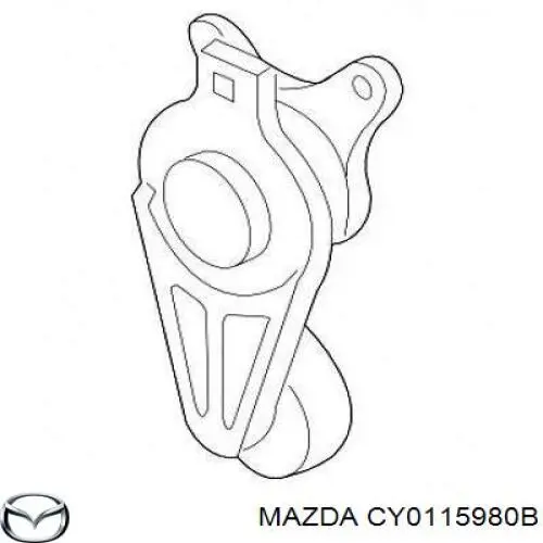 Compre CY0115980B Mazda Reguladora de tensão da correia de transmissão