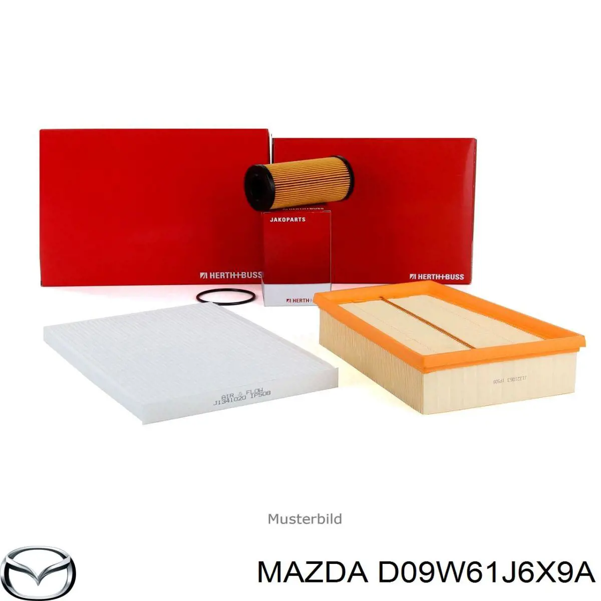 D09W61J6X9A Mazda Filtro de salão