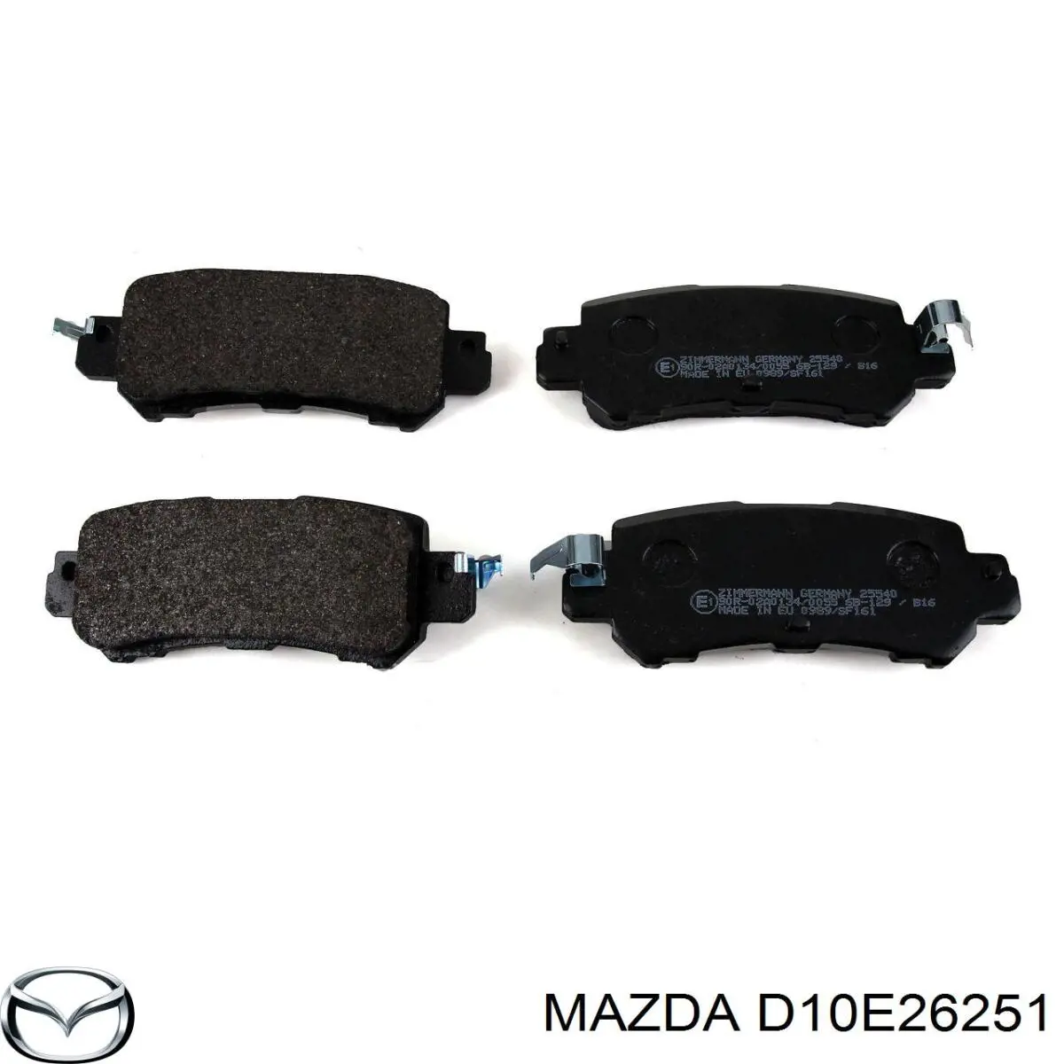 Disco do freio traseiro Mazda D10E26251 preço, a partir de 55,08 USD