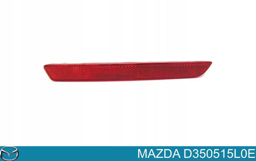 Retrorrefletor (refletor) do pára-choque traseiro direito Mazda D350515L0E preço, a partir de 19,51 USD