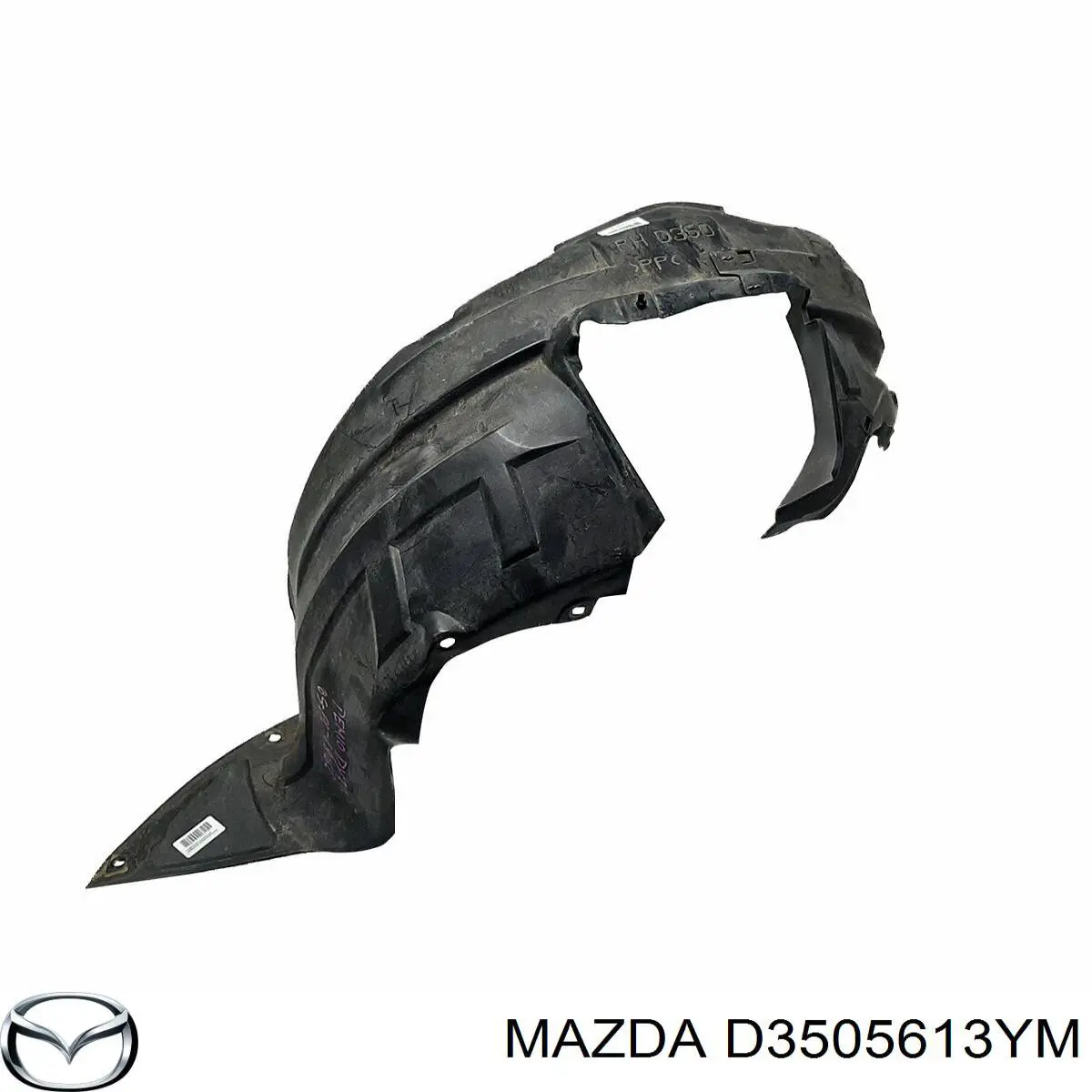 Guarda-barras direito do pára-lama dianteiro Mazda DD1056131C preço, a partir de 35,38 USD