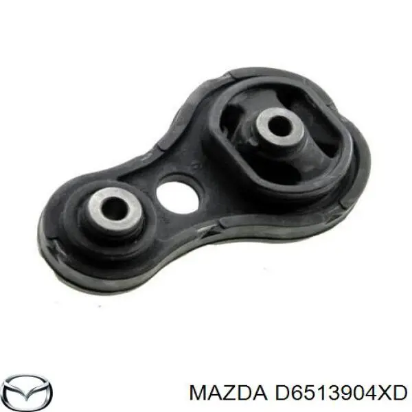 Compre D6513904XD Mazda Coxim (suporte) traseiro de motor