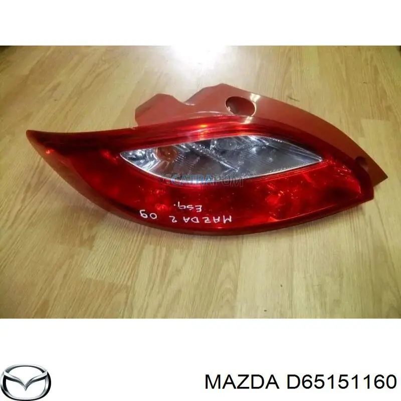Lanterna traseira esquerda Mazda D65151160M preço, a partir de 83,57 USD