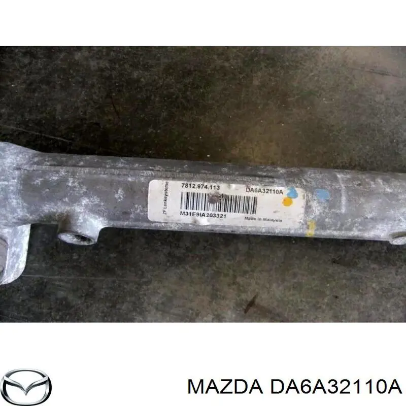 Cremalheira da direção Mazda 7812974123