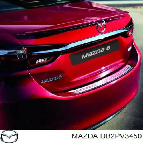 Protetores de lama dianteiros, kit DB2PV3450 Mazda