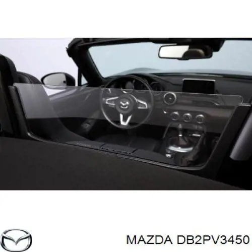Compre DB2PV3450 Mazda Protetores de lama dianteiros, kit