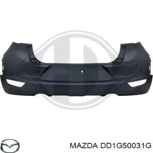 DK8A50031CBB Mazda Pára-choque dianteiro