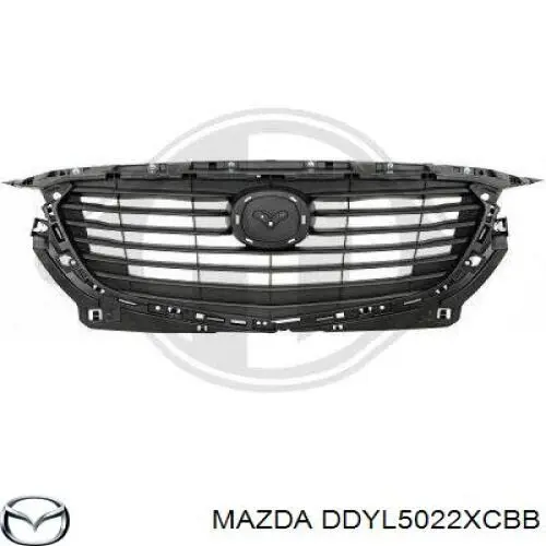 DKYA5022XABB Mazda Pára-choque traseiro