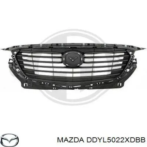 Pára-choque traseiro DDYL5022XDBB Mazda