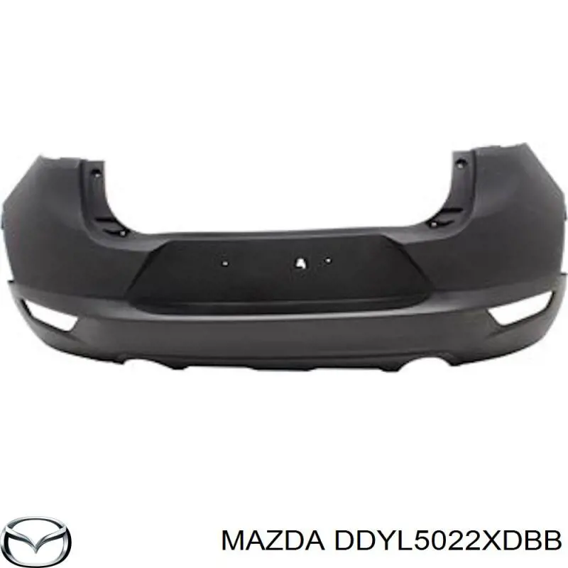 Compre DDYL5022XDBB Mazda Pára-choque traseiro
