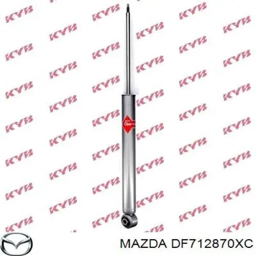 Compre DF712870XC Mazda Amortecedor traseiro