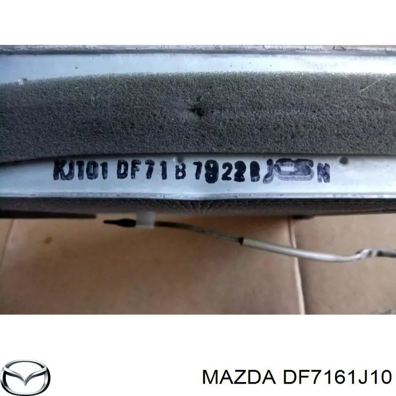 Vaporizador de aparelho de ar condicionado para Mazda 2 II DE