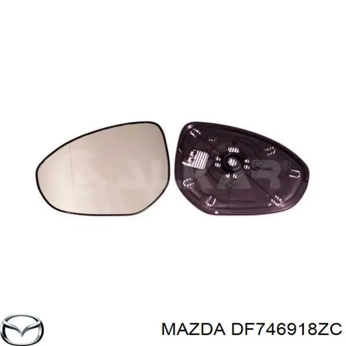 Espelho de retrovisão esquerdo Mazda DF746918ZC preço, a partir de  