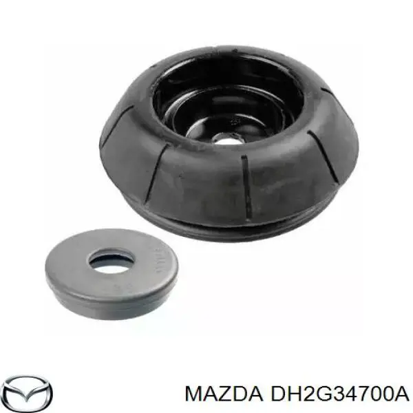 Amortecedor dianteiro direito DH2G34700A Mazda