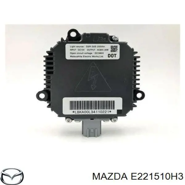 Xénon, unidade de controlo Mazda E221510H3 preço, a partir de 143,26 USD