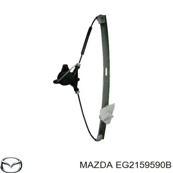 EG2159590B Mazda Mecanismo de acionamento de vidro da porta dianteira esquerda
