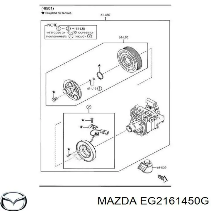  Mazda EG2161450F