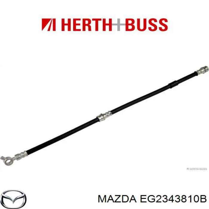 Compre EG2343810B Mazda Mangueira do freio traseira