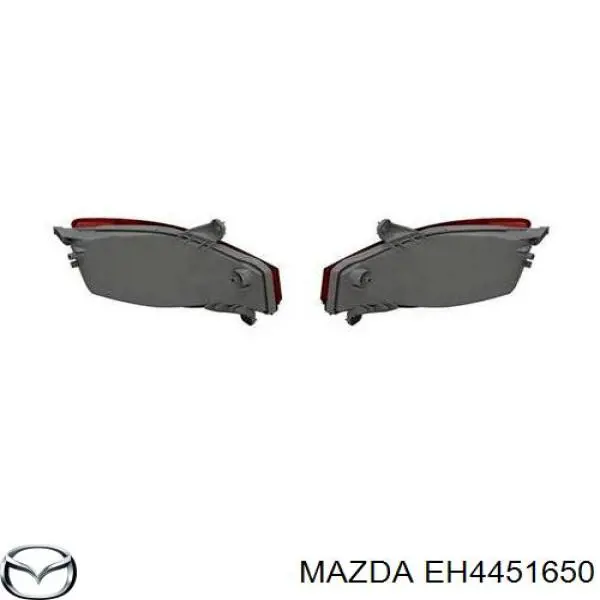 Lanterna de nevoeiro traseira direita Mazda EH4451650 preço, a partir de 143,26 USD