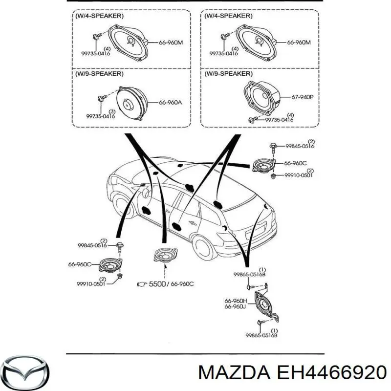 EH4466920 Mazda 