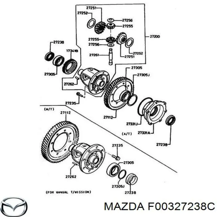 Bucim do semieixo do eixo dianteiro Mazda F00327238C preço, a partir de 7,01 USD