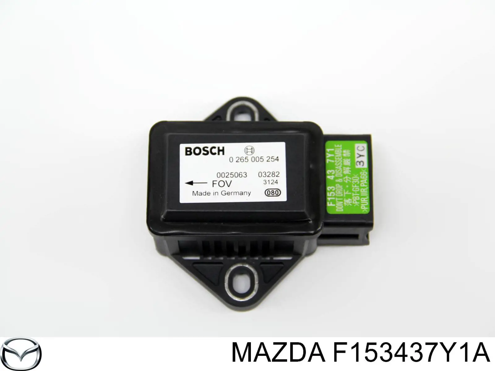 F153437Y1A Mazda Sensor de aceleração transversal (ESP)