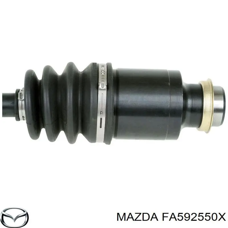 FA592550XA Mazda Semieixo (acionador) dianteiro direito