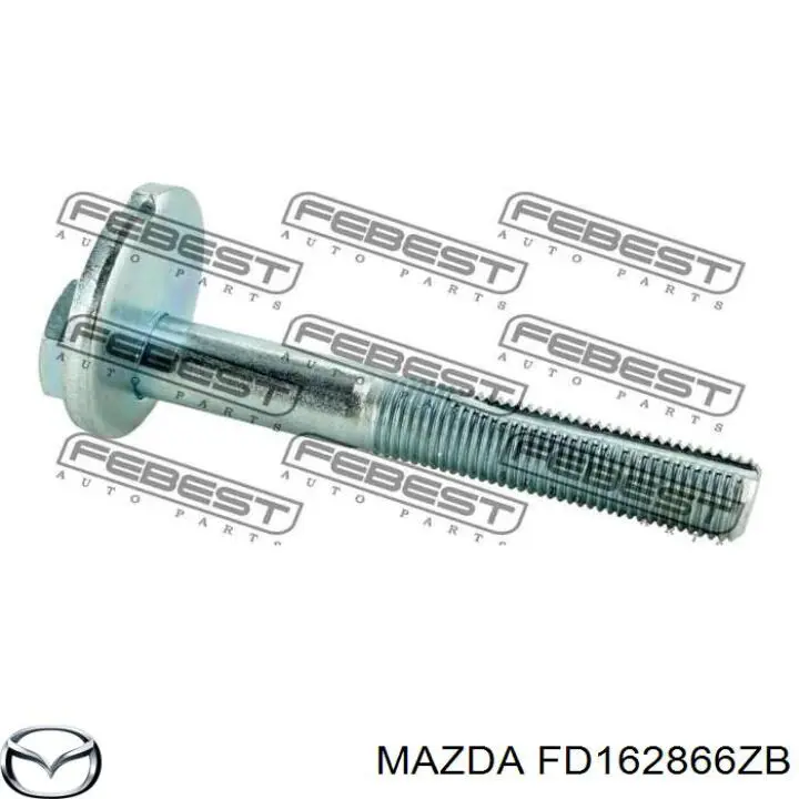 FD162866ZB Mazda Parafuso de fixação do braço oscilante inferior traseiro, interno