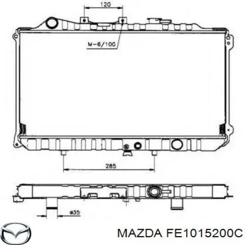 Radiador de esfriamento de motor Nissens 62499 preço, a partir de 206,45 USD