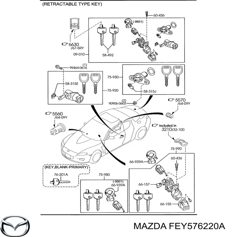  Mazda FEY576220A preço, a partir de 118,39 USD