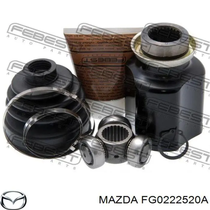 Compre FG0222520A Mazda Junta homocinética interna dianteira direita