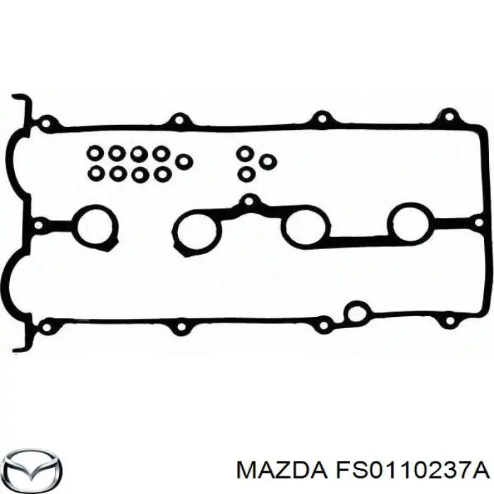 FS0110237A Mazda Vedante da tampa de válvulas de motor, anel