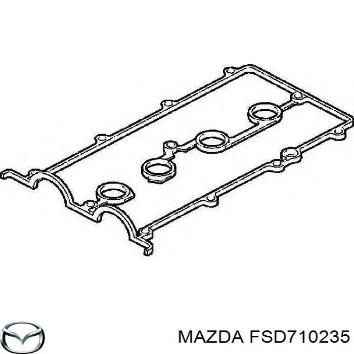 Compre FSD710235 Mazda Vedante de tampa de válvulas de motor