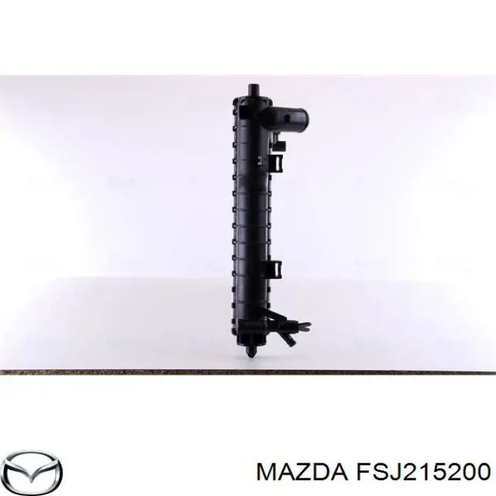 FSJ215200 Mazda Radiador de esfriamento de motor
