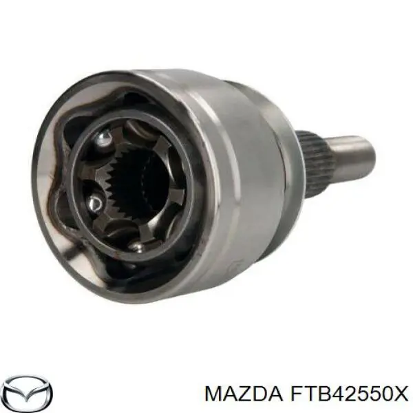 FTB42550X Mazda Semieixo (acionador) dianteiro direito
