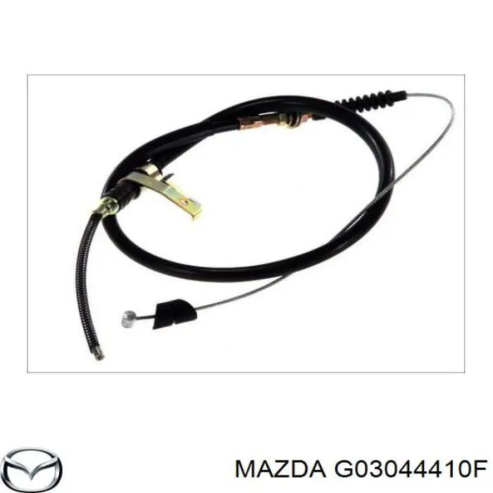 Compre G03044410F Mazda Cabo do freio de estacionamento traseiro direito