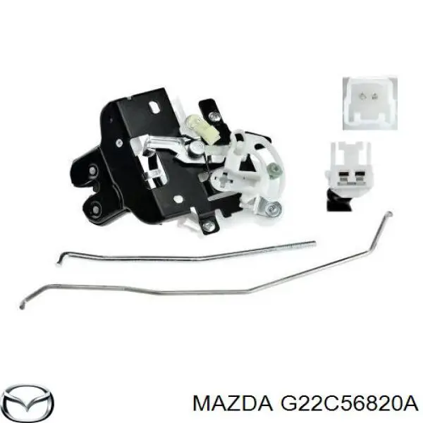 G22C56820A Mazda Fecho de tampa de porta-malas (de 3ª/5ª porta traseira)