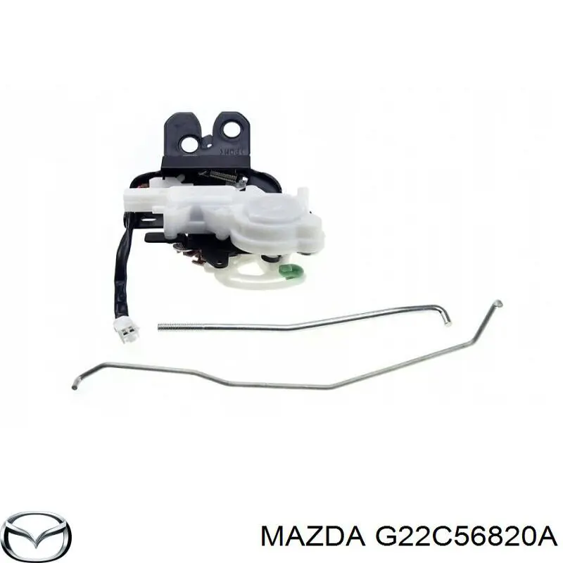 Fecho de tampa de porta-malas (de 3ª/5ª porta traseira) Mazda G22C56820A preço, a partir de 37,46 USD
