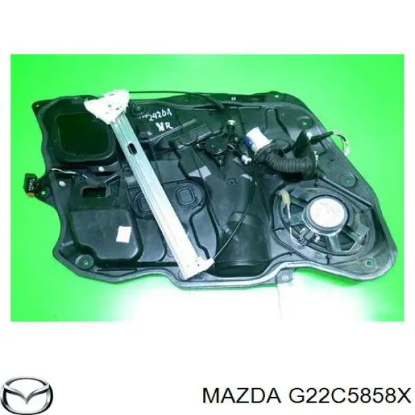 G22C5858X Mazda Motor de acionamento de vidro da porta dianteira direita