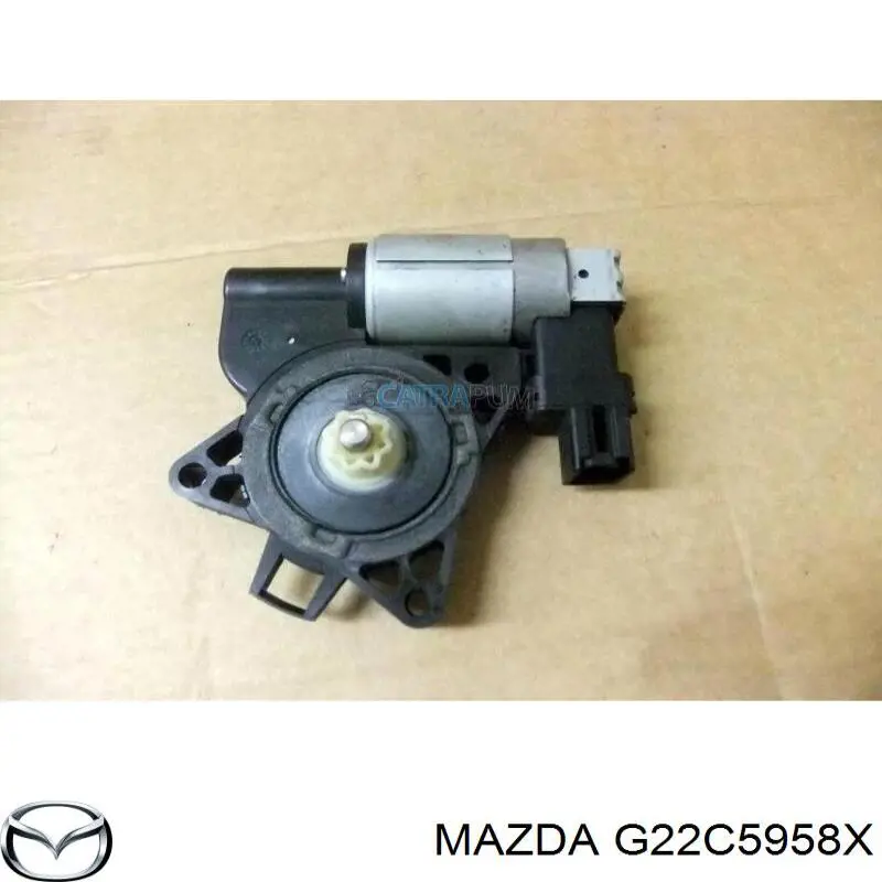 Compre G22C5958X Mazda Motor de acionamento de vidro da porta traseira