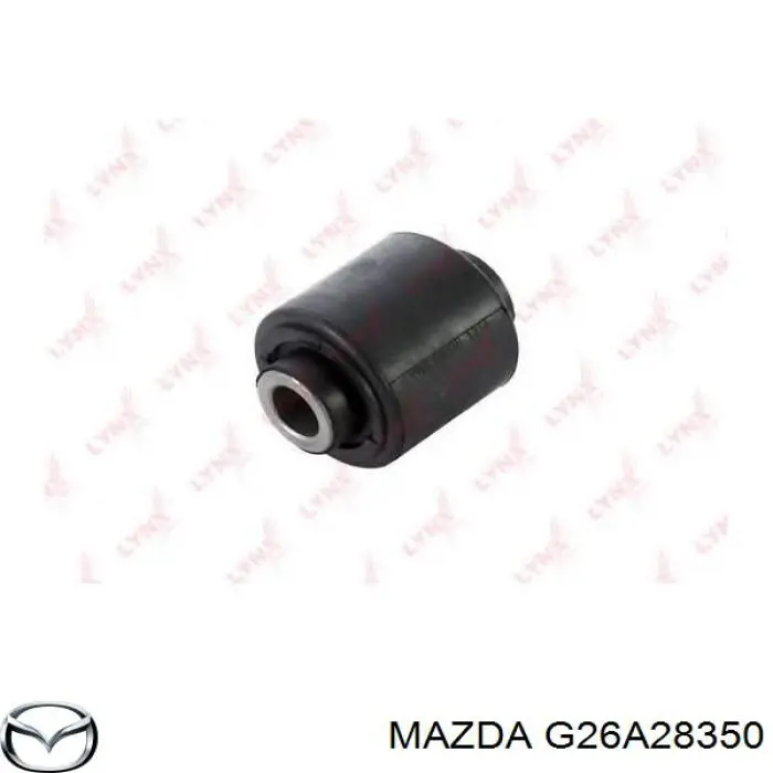 G26A28350 Mazda Braço oscilante inferior esquerdo de suspensão traseira