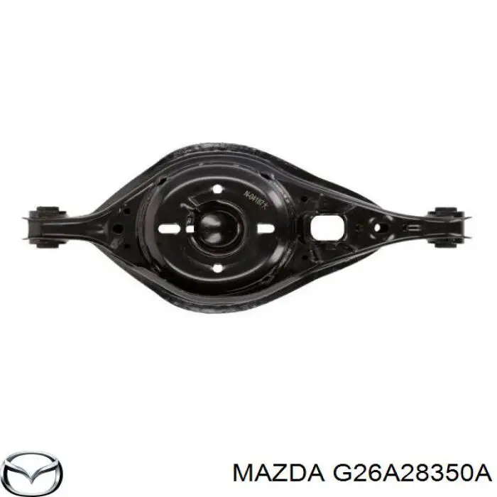 Compre G26A28350A Mazda Braço oscilante inferior esquerdo de suspensão traseira