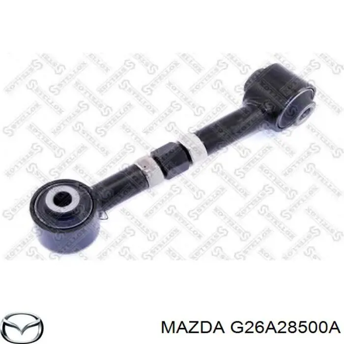 Compre G26A28500A Mazda Barra transversal de suspensão traseira