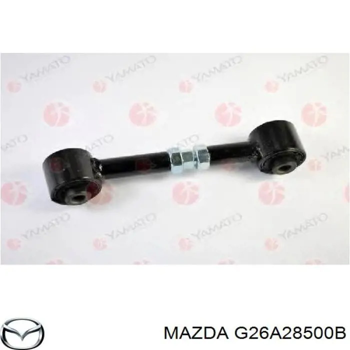 Compre G26A28500B Mazda Barra transversal de suspensão traseira
