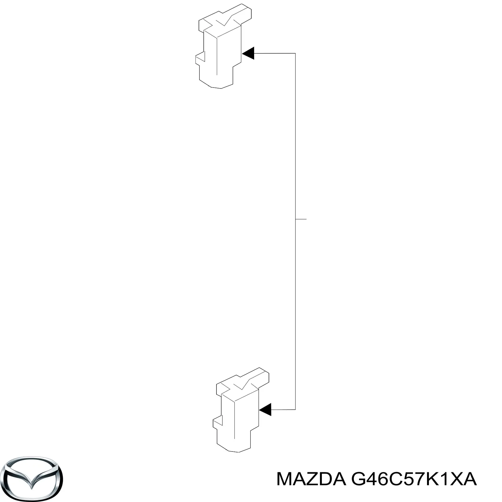 Sensor AIRBAG dianteiro Mazda G46C57K1XA preço, a partir de 59,77 USD