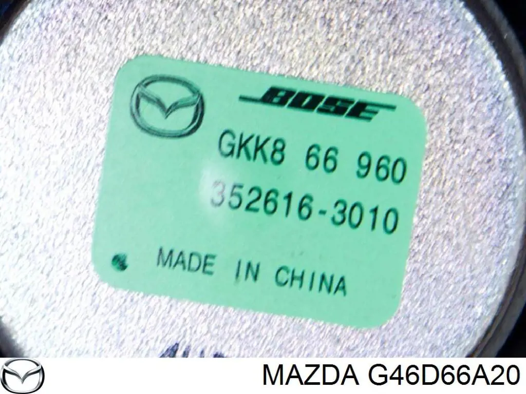  Mazda G46D66A20
