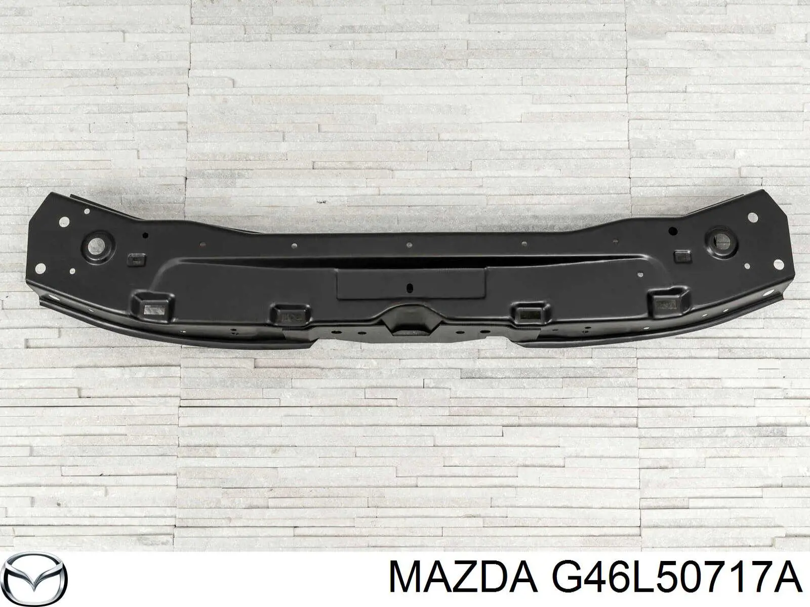 G46L50717A Mazda Placa sobreposta superior do painel dianteiro (de suporte do radiador)
