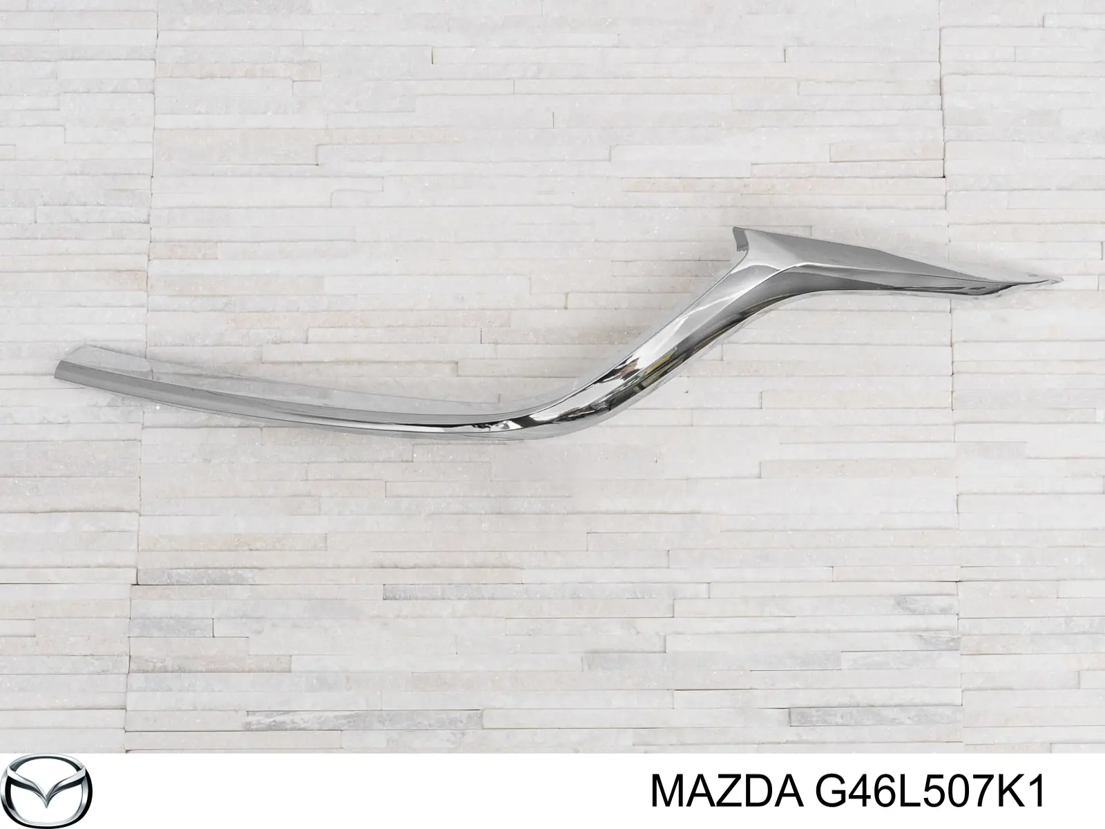 Moldura de grelha do radiador esquerdo Mazda G46L507K1 preço, a partir de 64,00 USD