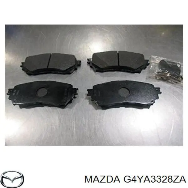Sapatas do freio dianteiras de disco Mazda G4YA3328ZA preço, a partir de 37,08 USD