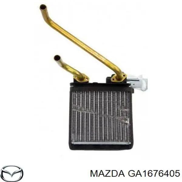 Radiador de forno (de aquecedor) para Mazda 626 II GC